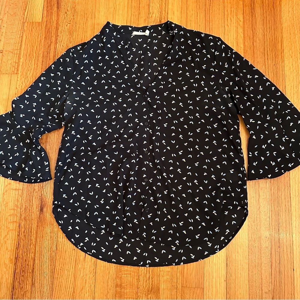Lush Blouse top Size Large (t)